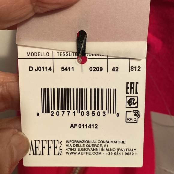 NWT Moschino couture fuchsia short skirt size 42. USA 8. Original retail $695🎉🤭 - Picture 6 of 14